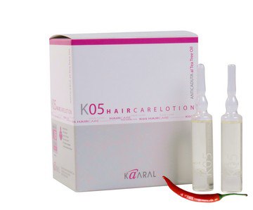 Kaaral - K05 - Anti Hair Loss Lotion. Лосьон против выпадения волос. 12 x 10 ml.