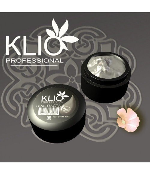Гель-паста KLIO Professional черная,серебро